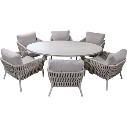 Lounge/Dining Tisch Davos Crema