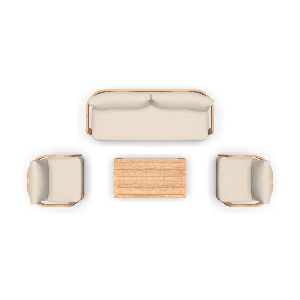lounge-set mylo beige