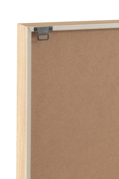 Wandbild Thibault Papier Weiß/Beige