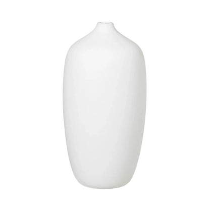 Vase Farbe Weiß Höhe 25 cm