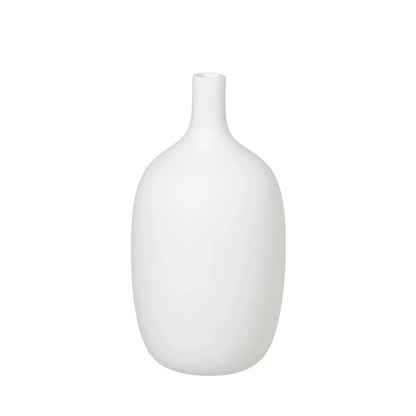 Vase Farbe Weiß Höhe 21 cm
