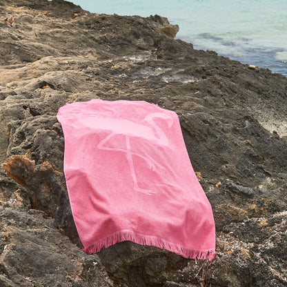 Strand Handtuch  - Bemustert