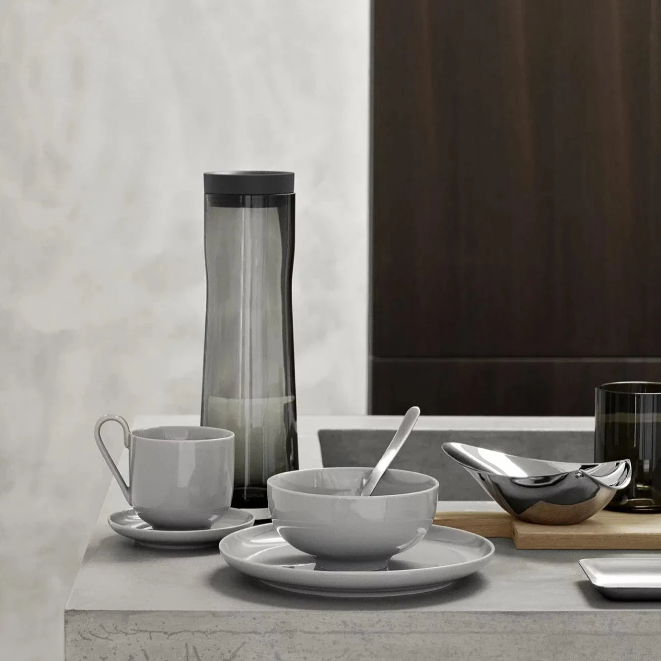 wasserkaraffe größe 1000 ml (verschiedene farben)