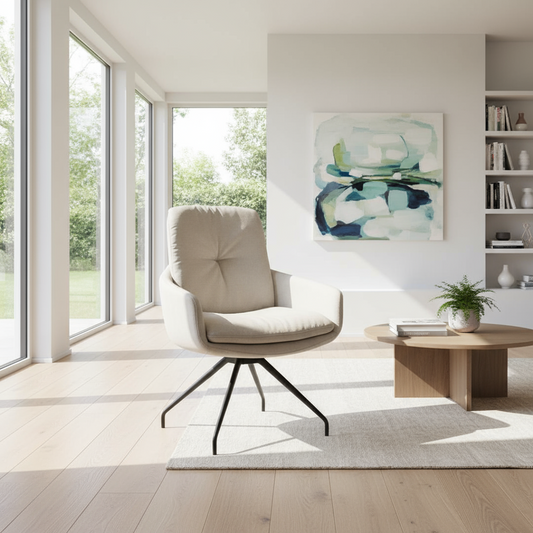 Stuhl Biloxi Easy Care White